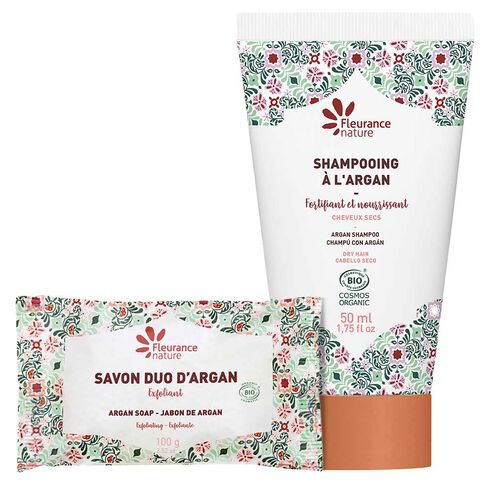 Duo hygiène argan bio Fleurance Nature