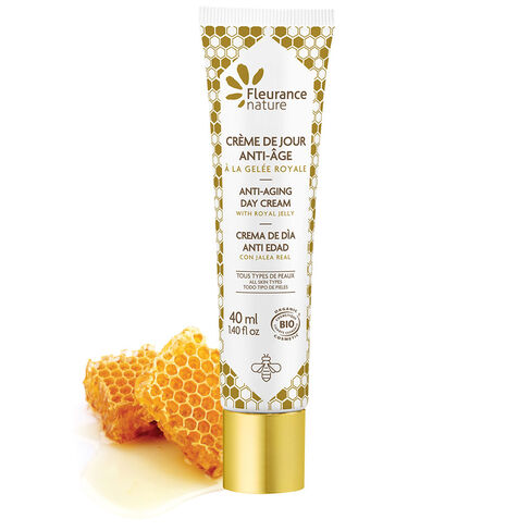 Crème de jour anti-âge à la gelée royale cosmétique bio