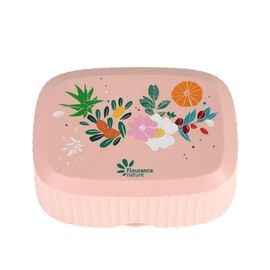 Boîte à savon rose poudré