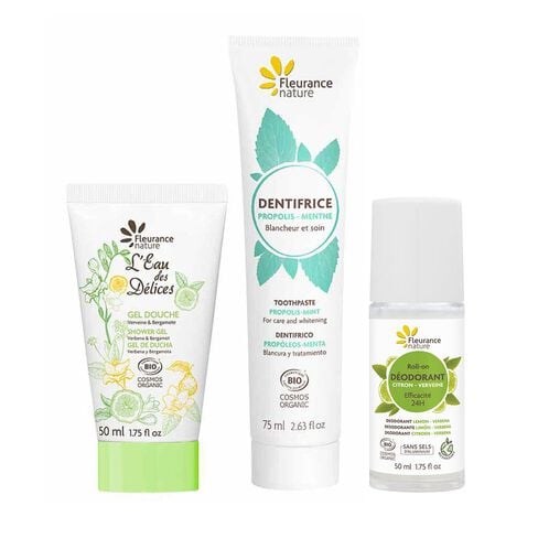 Trio hygiène au quotidien cosmétique bio