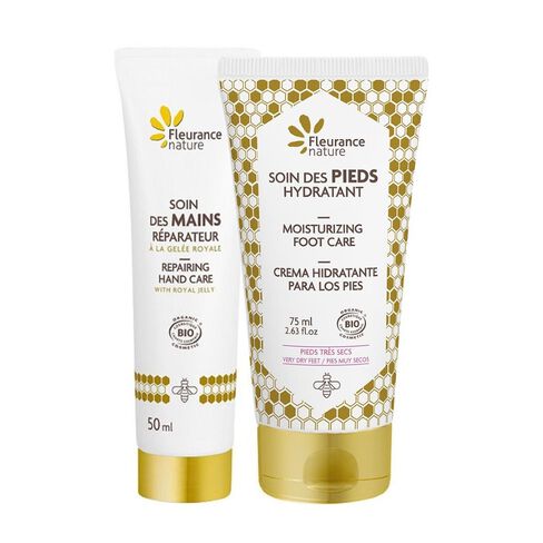 Duo soin pieds soin mains cosmétique bio 