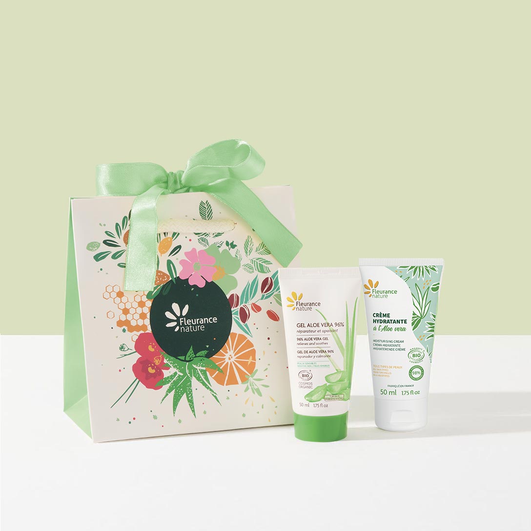 Coffret duo aloe vera cosmétique bio