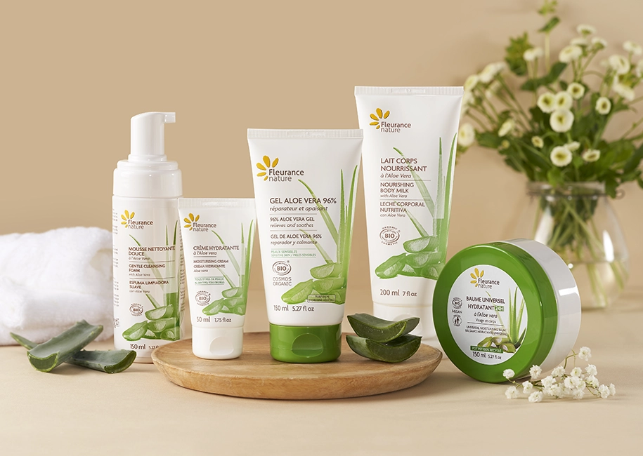 Soins à l'aloe vera