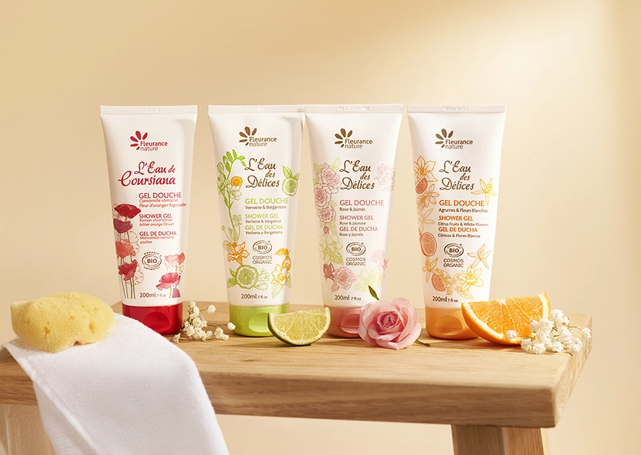 Gels douche bio